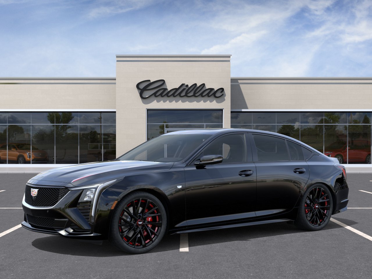 New 2026 Cadillac CT5 Sport w/ LPO, Red Accent Package AWD/4WD image 22