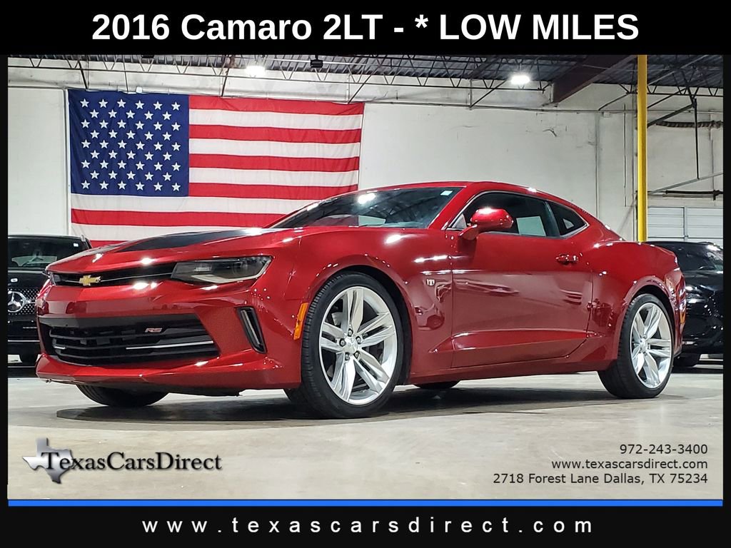 Used 2016 Chevrolet Camaro LT RWD image 1