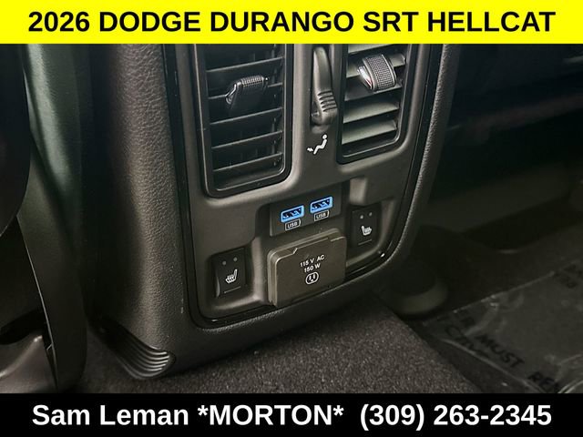 New 2026 Dodge Durango SRT Hellcat w/ Trailer Tow Group IV image 26
