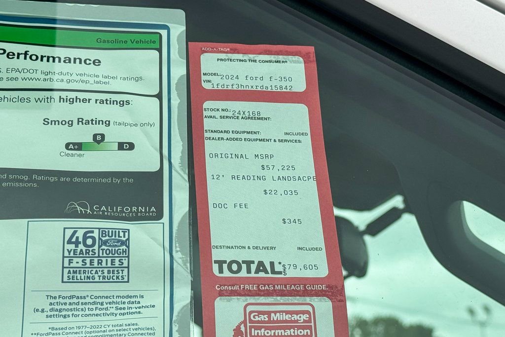 New 2024 Ford F350 XL w/ Snow Plow Prep Package image 12