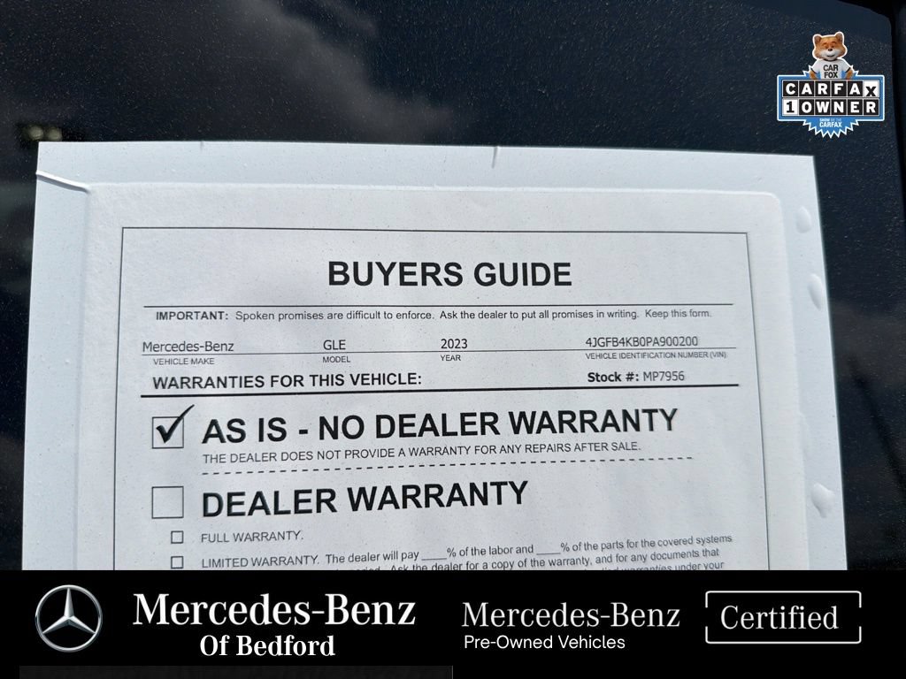 Used 2023 Mercedes-Benz GLE 350 4MATIC image 32