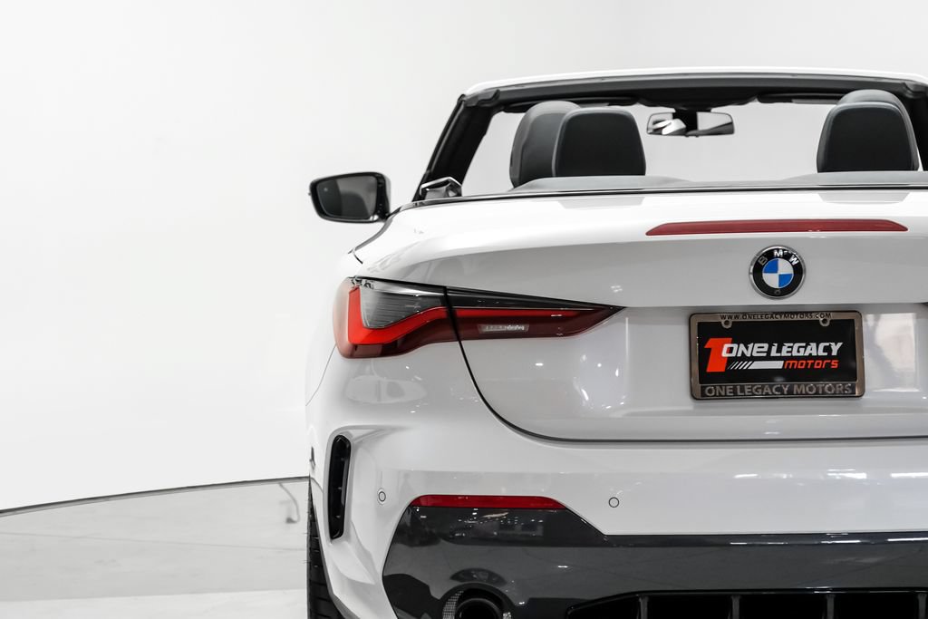 Used 2021 BMW 430i Convertible w/ M Sport Package RWD image 54