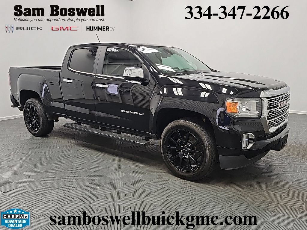 Used 2022 GMC Canyon Denali w/ Denali Black Edition Package