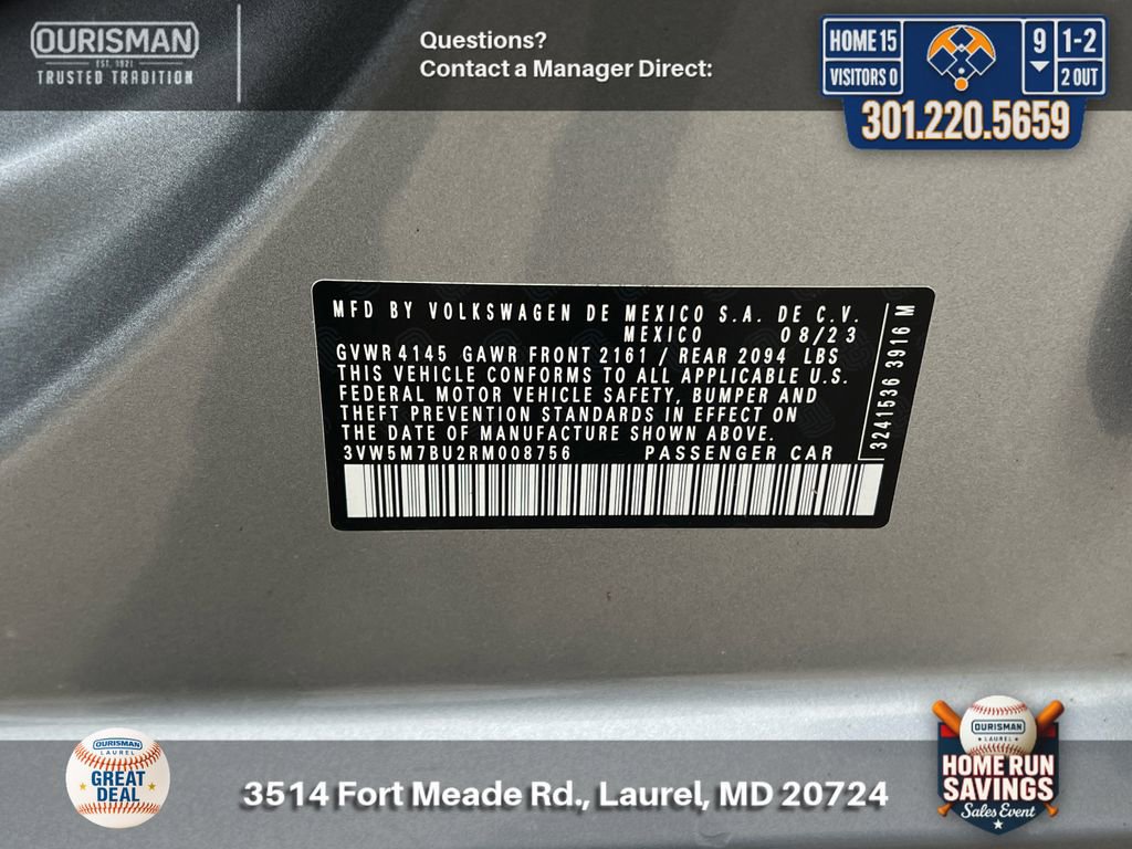 Used 2024 Volkswagen Jetta S image 26