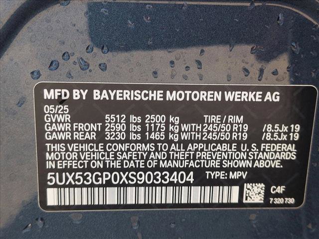 Used 2025 BMW X3 xDrive30i w/ Convenience Package image 24