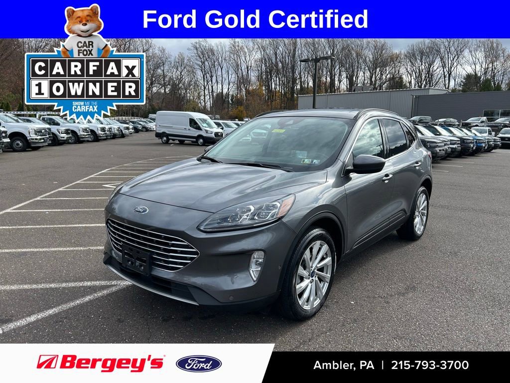 Certified 2022 Ford Escape Titanium w/ Titanium Elite Package image 1