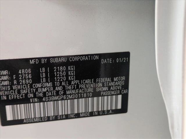 Certified 2021 Subaru Legacy Touring XT w/ Popular Package #3 image 14