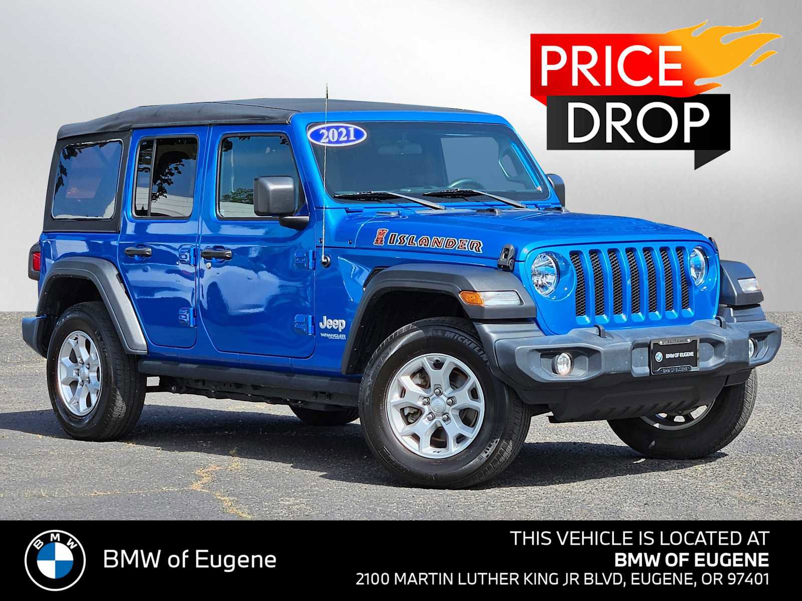 Used 2021 Jeep Wrangler Unlimited Islander