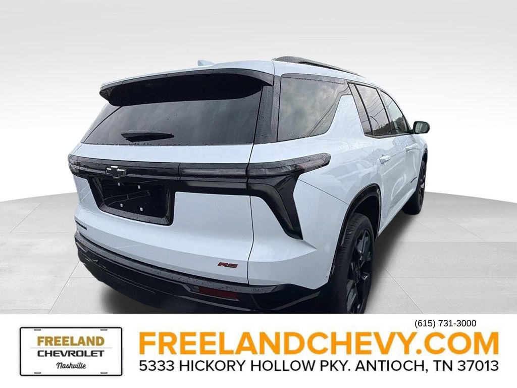 New 2026 Chevrolet Traverse RS image 2