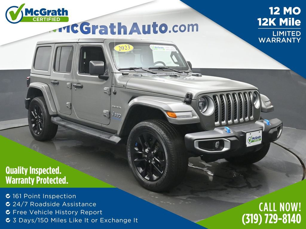 Used 2023 Jeep Wrangler Unlimited Sahara