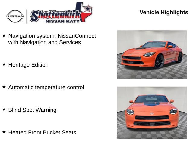 Used 2024 Nissan Z Performance w/ Heritage Edition RWD image 6