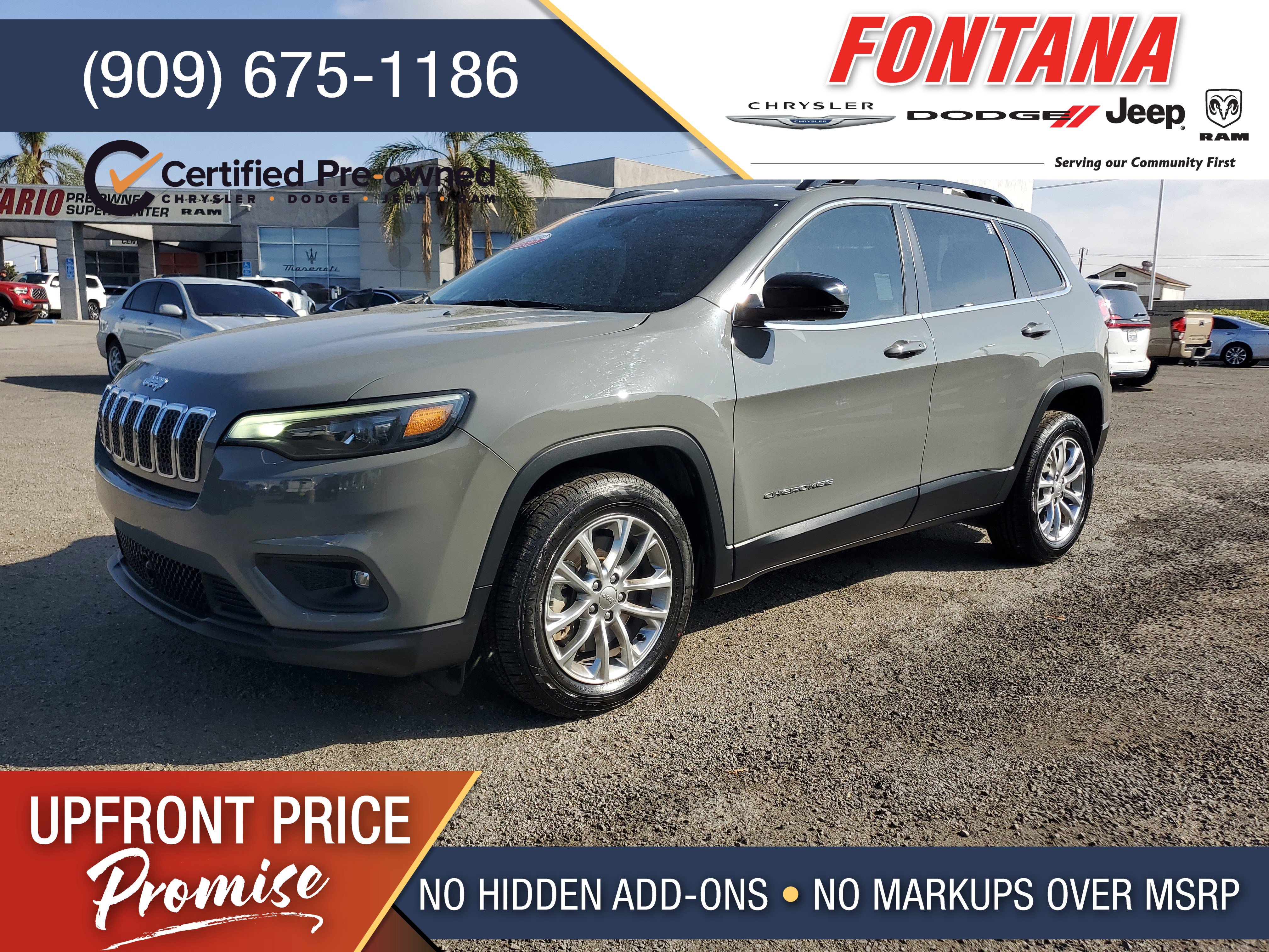 Certified 2022 Jeep Cherokee Latitude Lux image 1