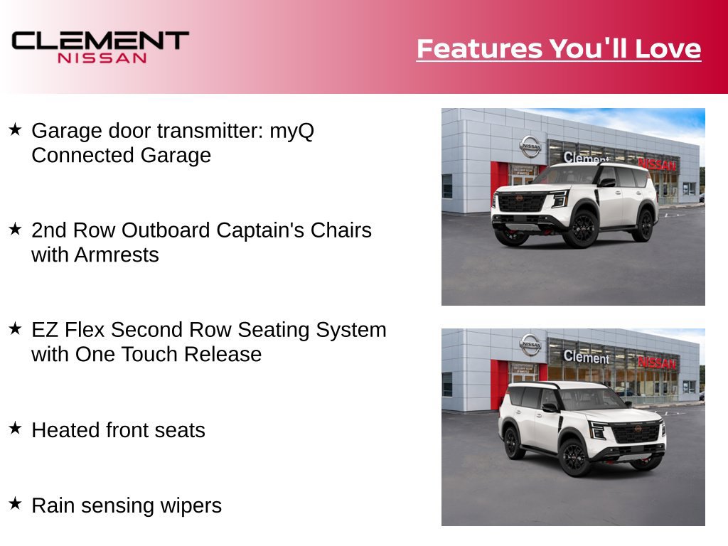 New 2026 Nissan Armada PRO-4X w/ Captain's Chari Seat Package AWD/4WD image 19