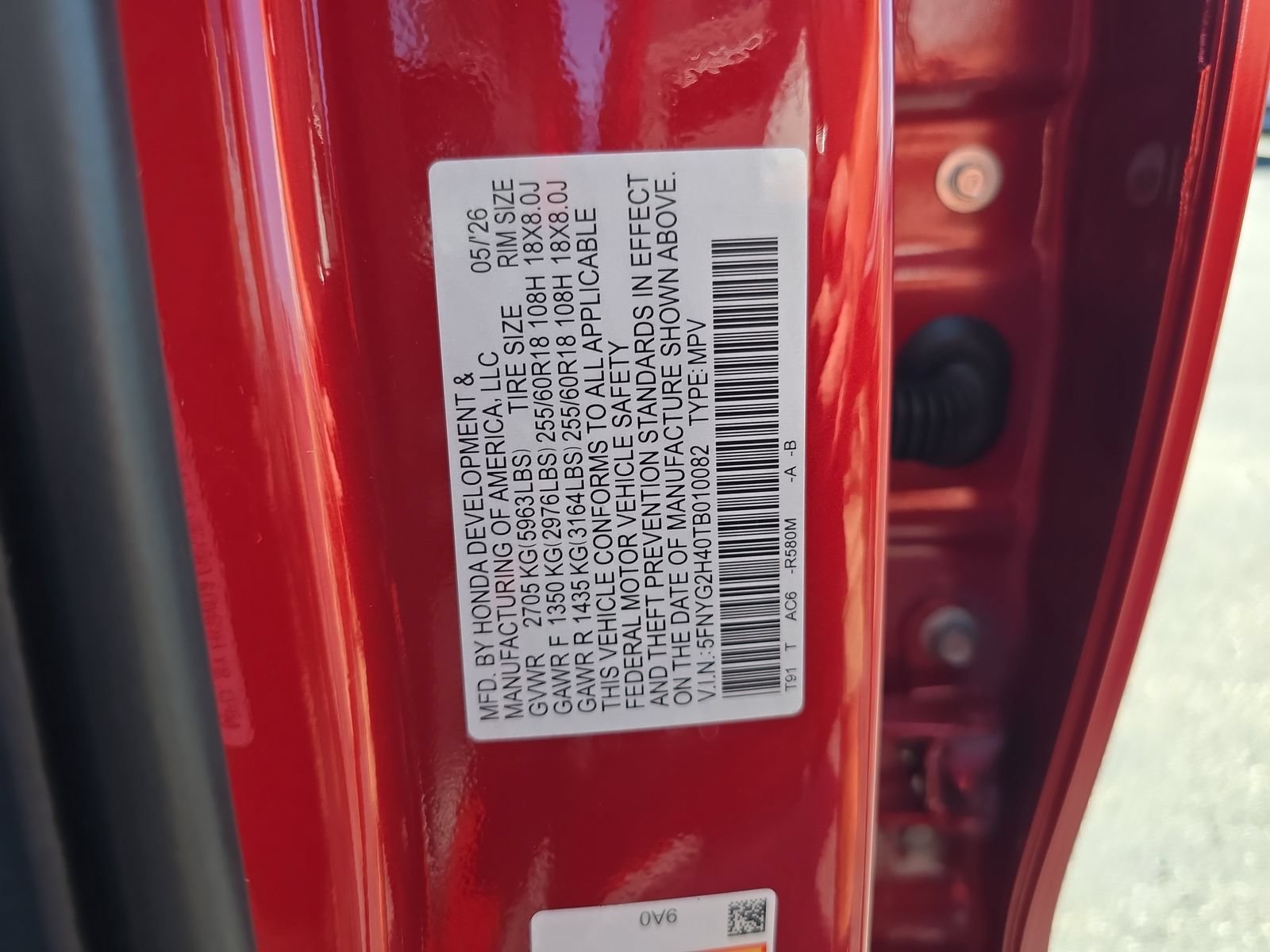 New 2026 Honda Pilot EX-L image 29