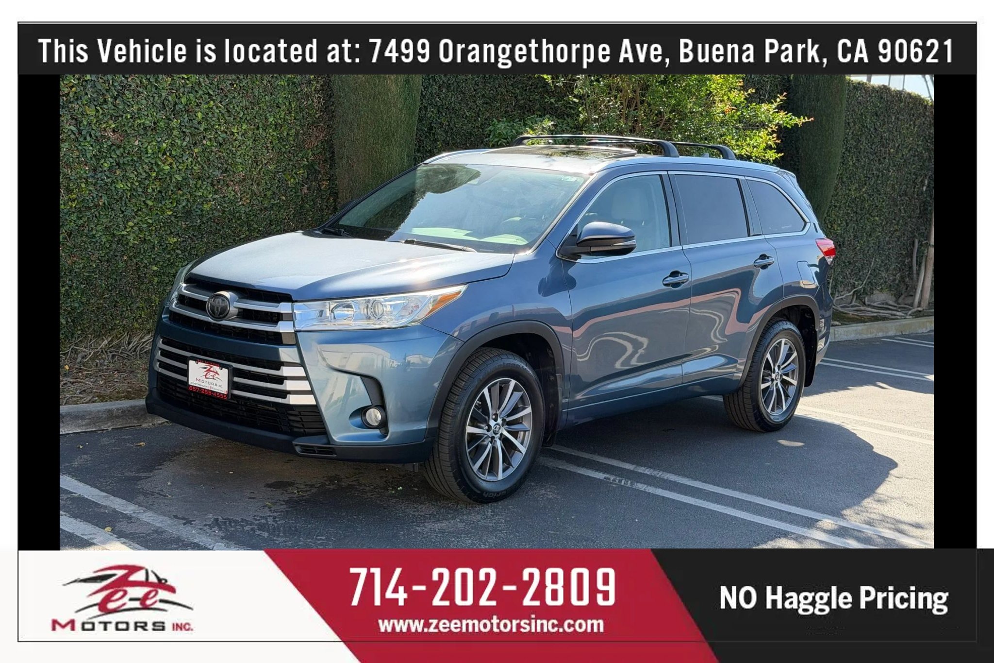 Used 2018 Toyota Highlander XLE w/ Carpet Mat Package (TMS) image 12
