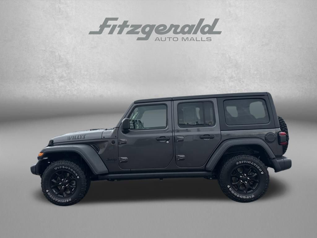 Used 2020 Jeep Wrangler Unlimited Willys image 8
