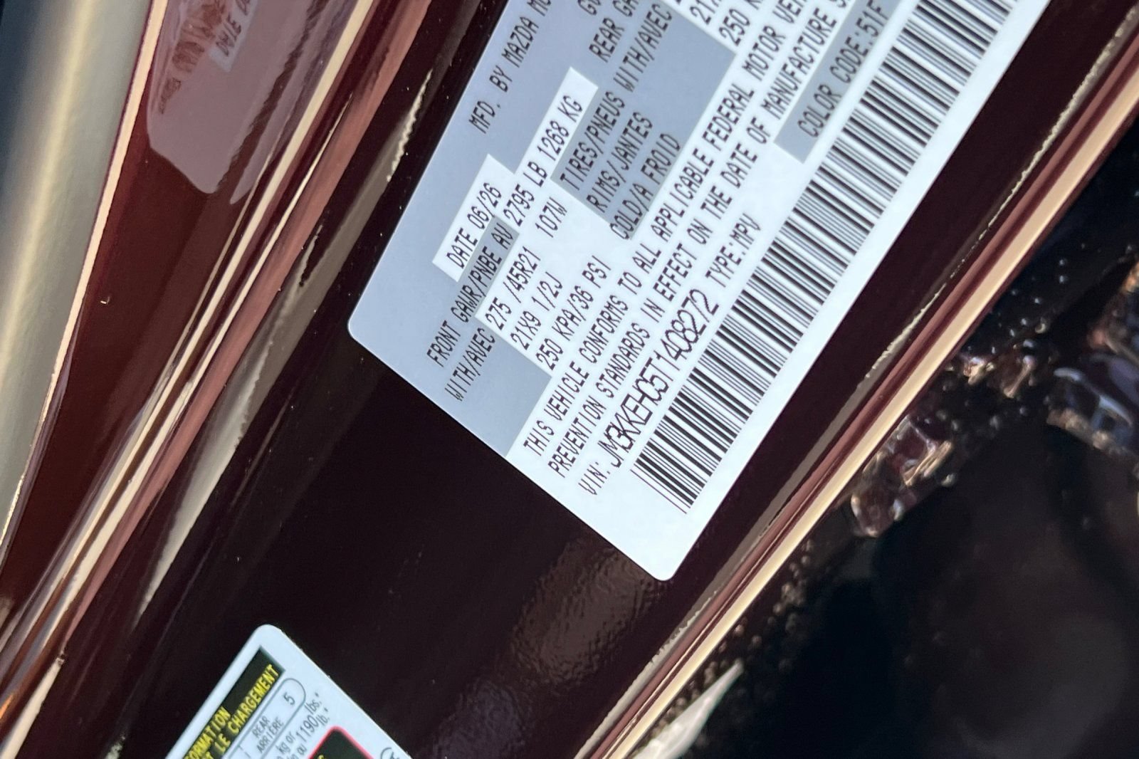 New 2026 MAZDA CX-90 3.3 Turbo S w/ Premium Plus AWD/4WD image 26