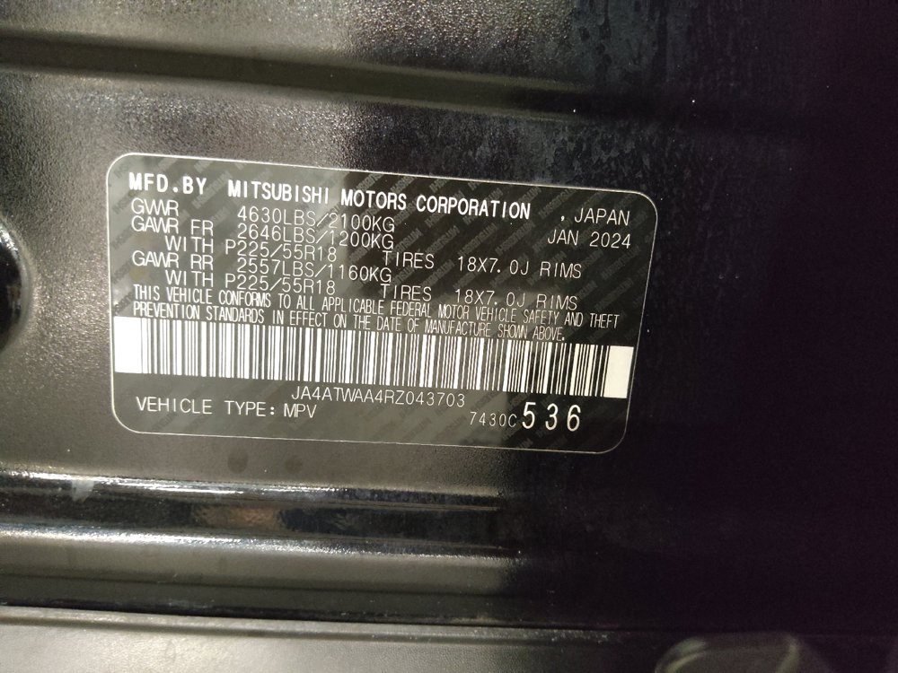 Used 2024 Mitsubishi Eclipse Cross SE AWD/4WD image 33