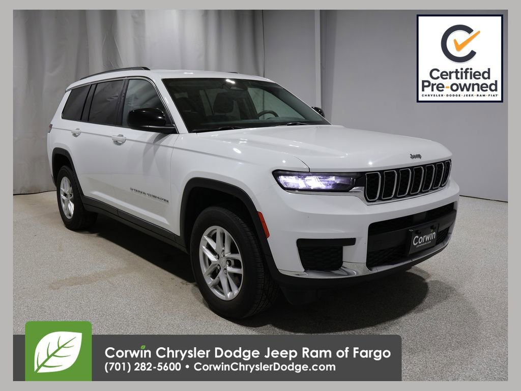 Certified 2023 Jeep Grand Cherokee L Laredo AWD/4WD image 1