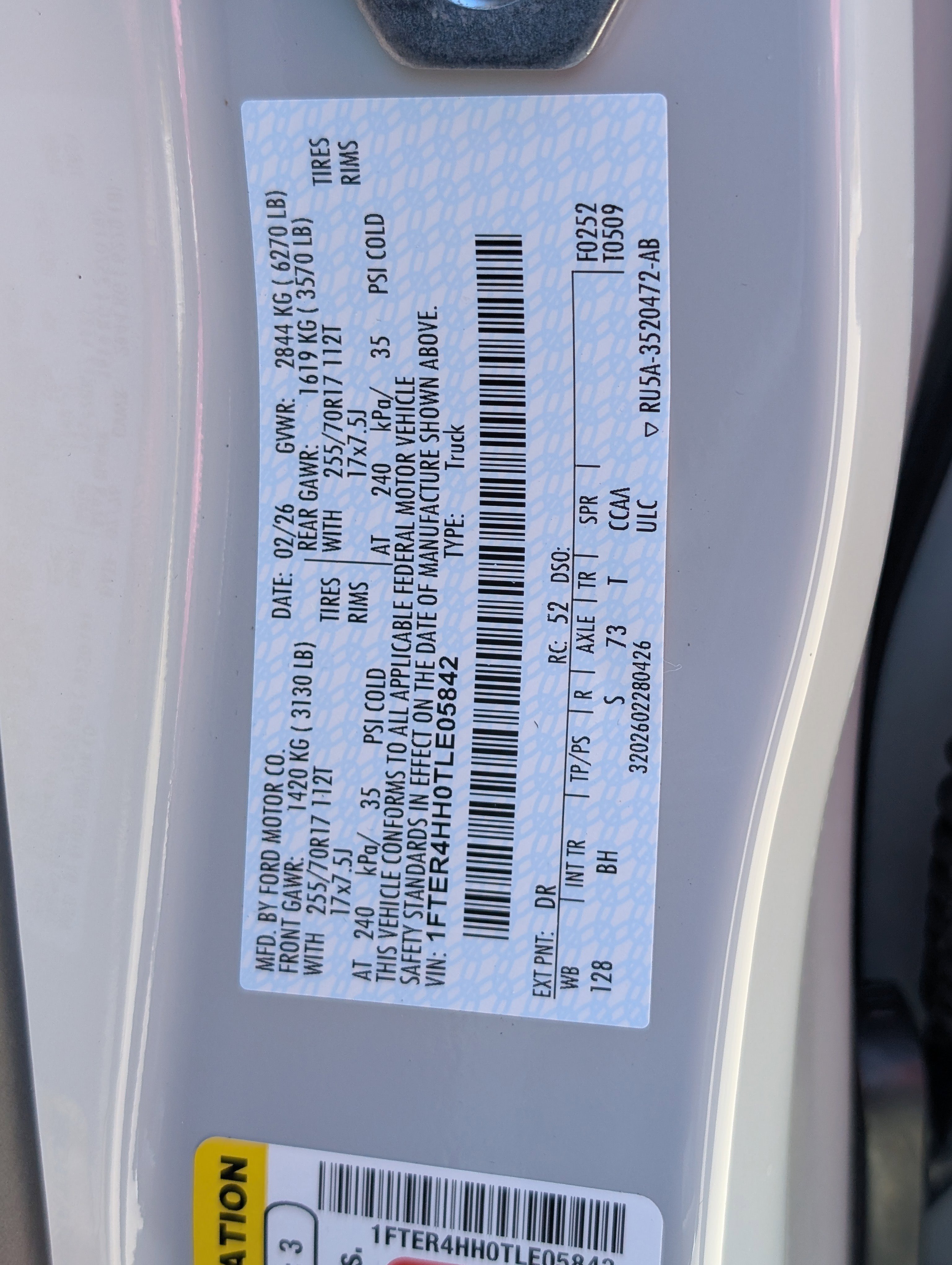 New 2026 Ford Ranger XLT image 26