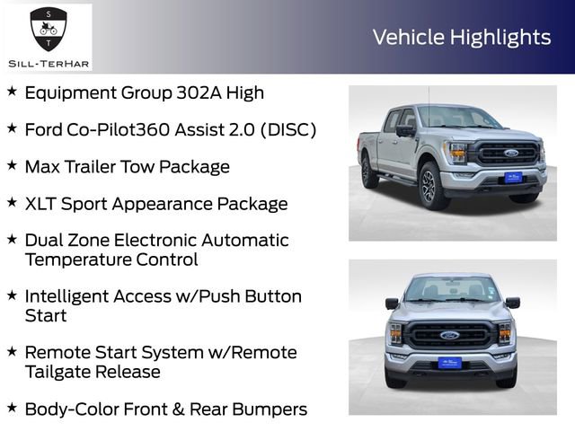 Certified 2022 Ford F150 XLT w/ Equipment Group 302A High AWD/4WD image 4
