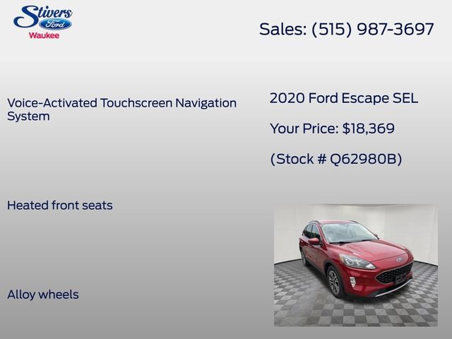 Used 2020 Ford Escape SEL AWD/4WD image 16