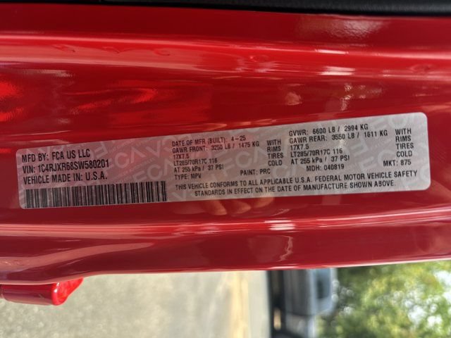 Certified 2025 Jeep Wrangler Unlimited Rubicon 4xe w/ Safety Group AWD/4WD image 34