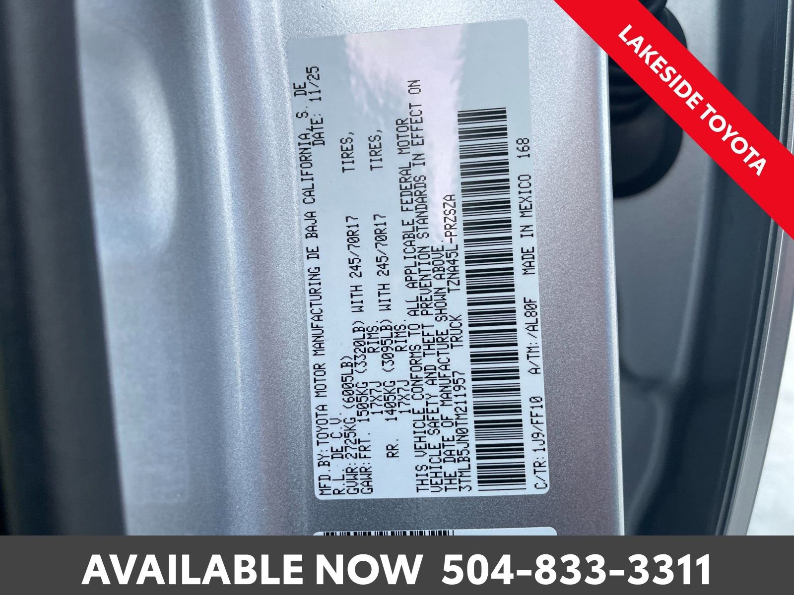 Certified 2026 Toyota Tacoma SR5 image 40