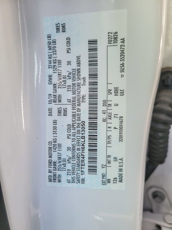 Used 2019 Ford Ranger XLT w/ Equipment Group 301A Mid image 22