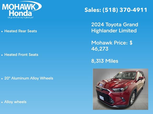 Used 2024 Toyota Grand Highlander AWD image 28