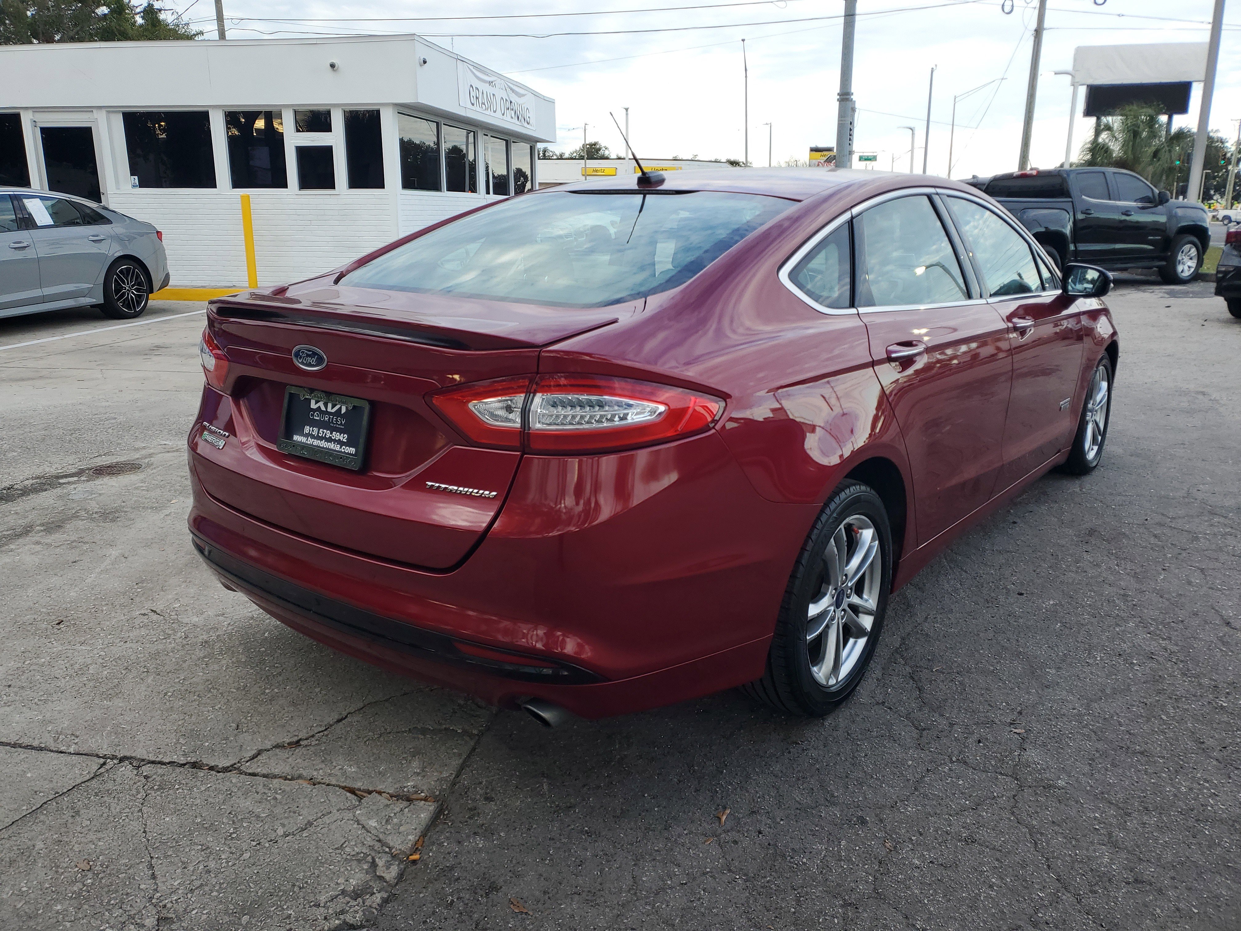 Used 2015 Ford Fusion Energi Titanium w/ Driver Assist Package image 3