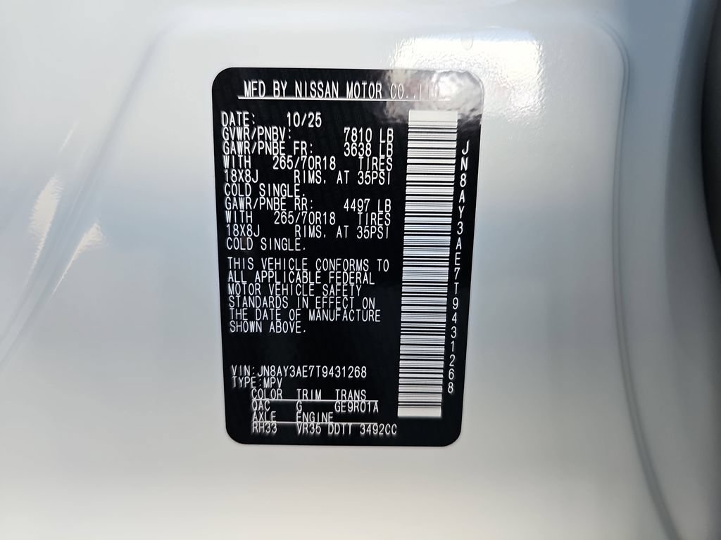Used 2026 Nissan Armada SV AWD/4WD image 24