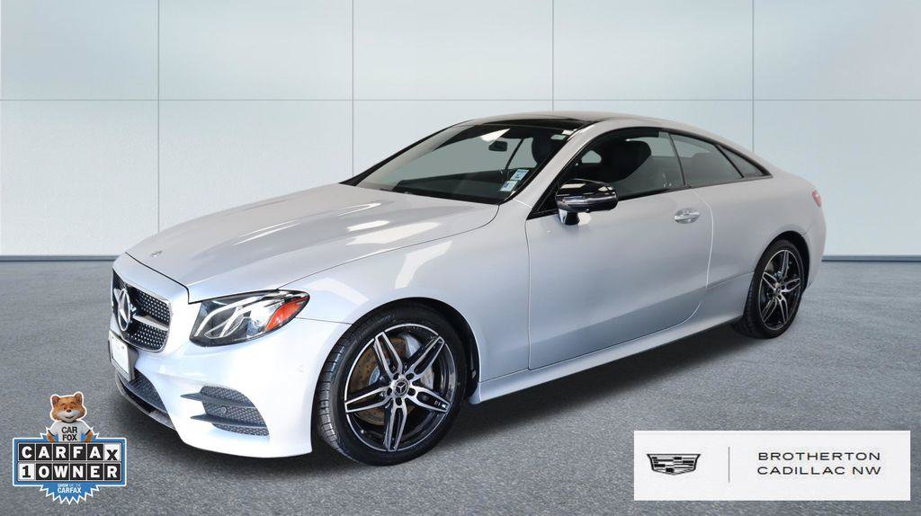 Used 2020 Mercedes-Benz E 450 Coupe w/ AMG Line image 1