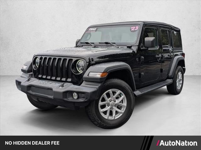 Used 2023 Jeep Wrangler Unlimited Sport AWD/4WD video 1