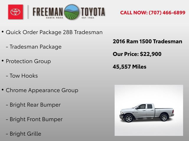 Used 2016 RAM 1500 Tradesman w/ Popular Equipment Group AWD/4WD image 5