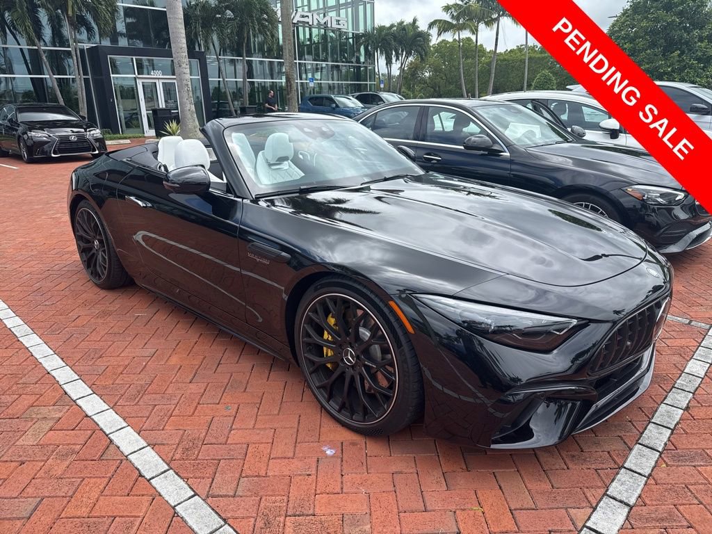 Certified 2023 Mercedes-Benz SL 55 AMG 4MATIC image 1