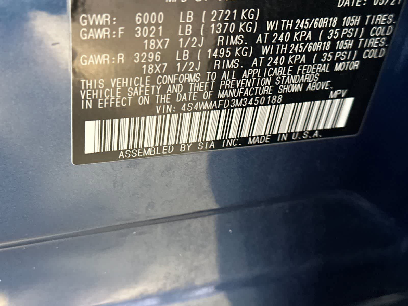 Used 2021 Subaru Ascent Premium w/ Convenience Package AWD/4WD image 33