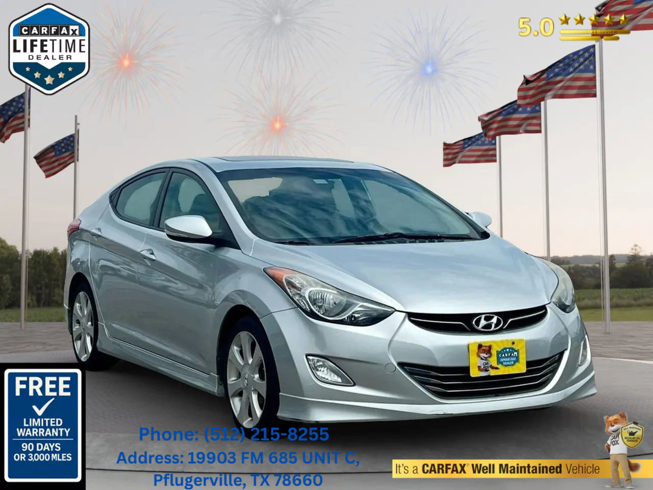 Used 2013 Hyundai Elantra Limited