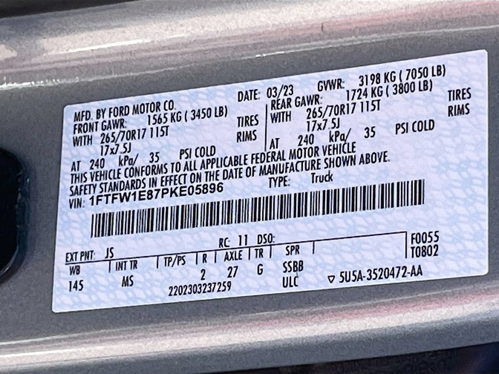 Used 2023 Ford F150 XLT w/ Equipment Group 301A Mid AWD/4WD image 28
