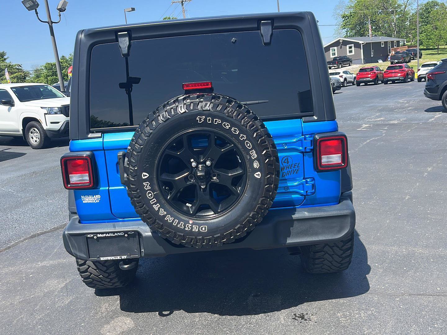 Used 2021 Jeep Wrangler Unlimited Sport AWD/4WD image 4