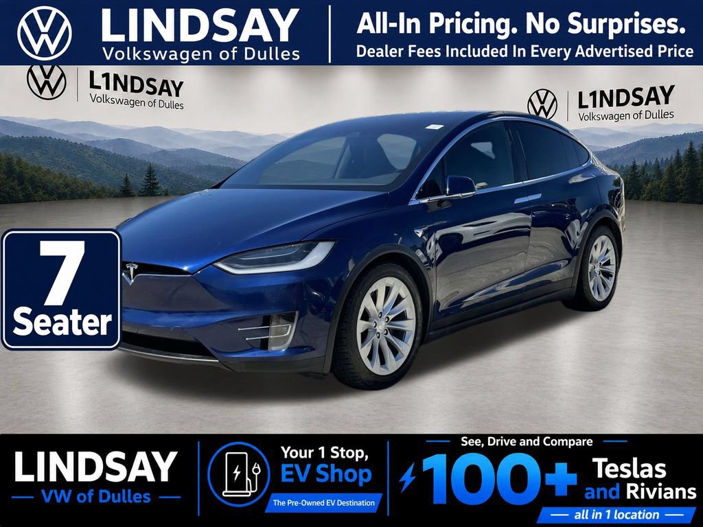 Used 2018 Tesla Model X 75D AWD/4WD image 4