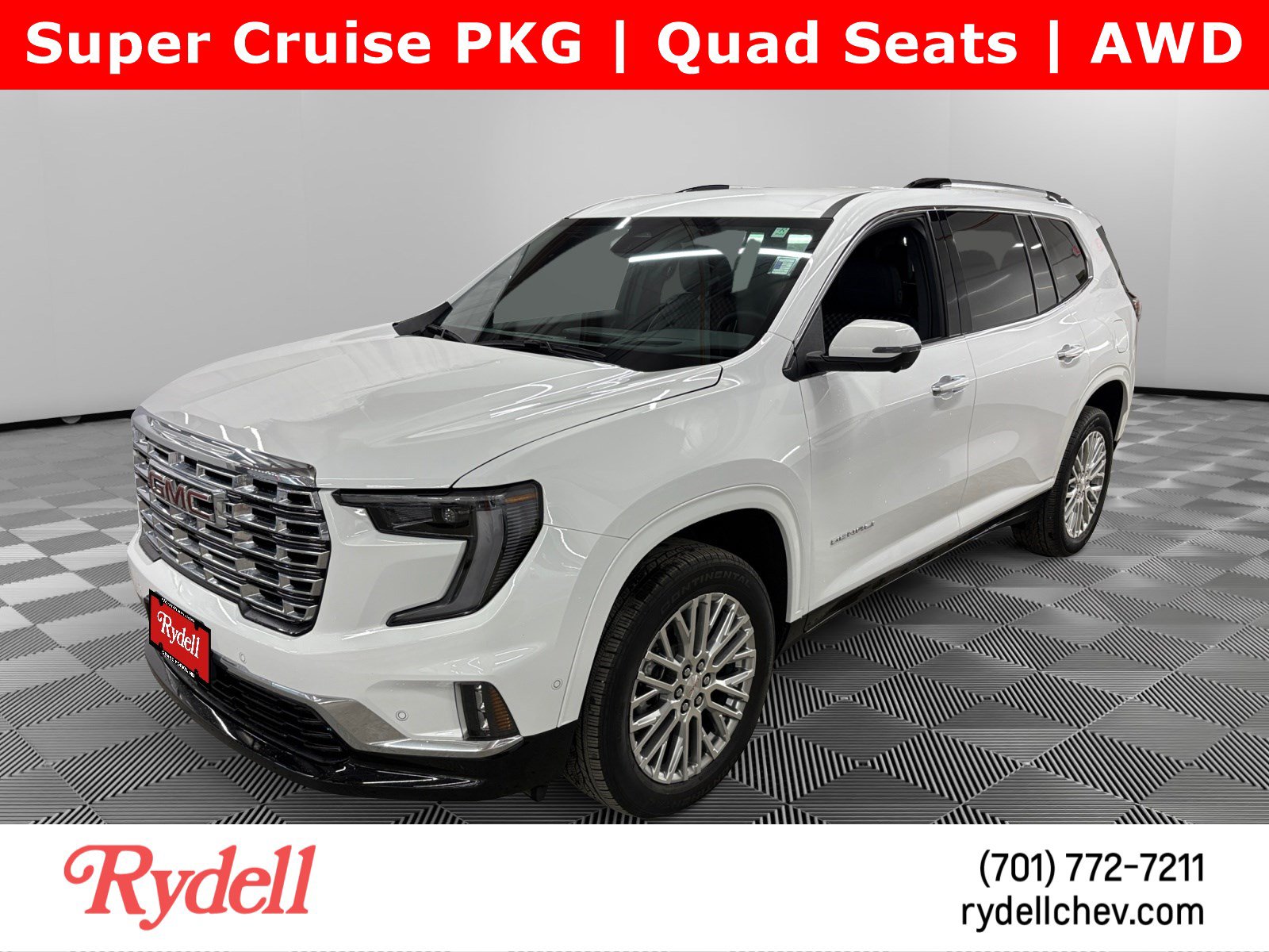 Certified 2026 GMC Acadia Denali w/ Super Cruise Package AWD/4WD image 1