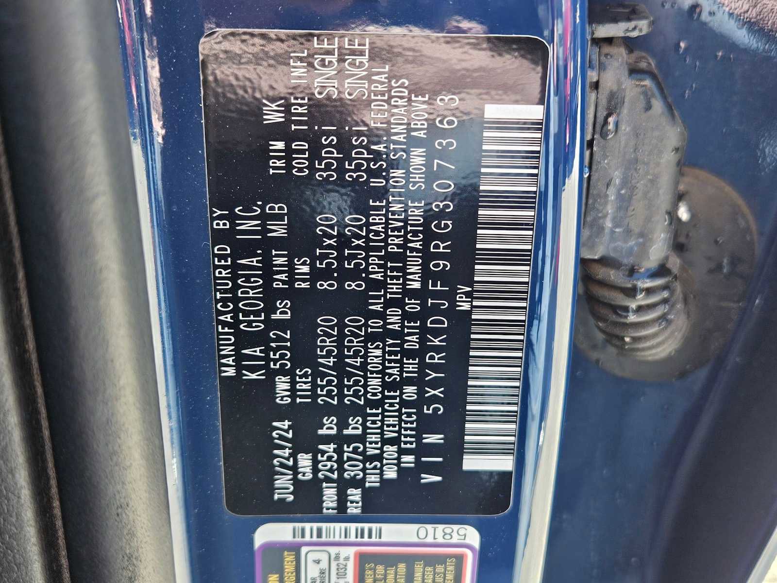 Used 2024 Kia Sorento SX image 37