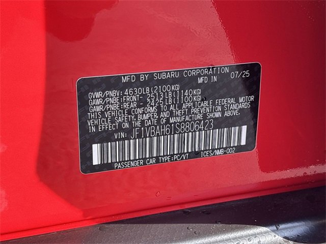 New 2025 Subaru WRX Premium image 30