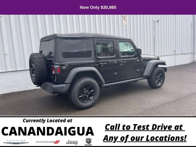 Used 2022 Jeep Wrangler Unlimited Willys image 7