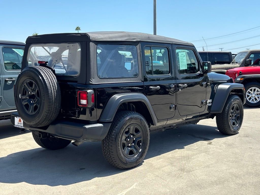 Used 2021 Jeep Wrangler Unlimited Sport image 4
