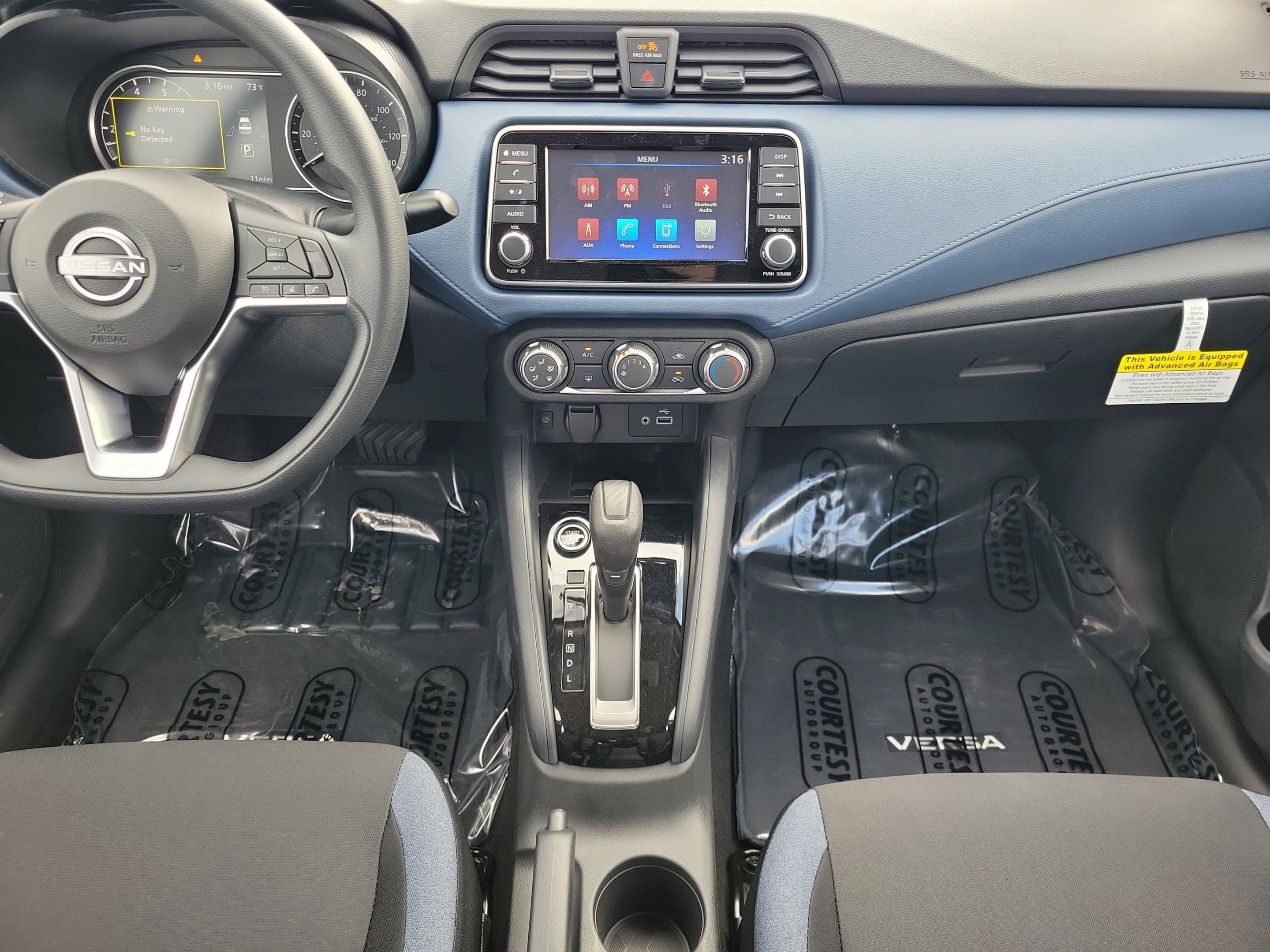 New 2025 Nissan Versa SV w/ Trunk Package FWD image 13