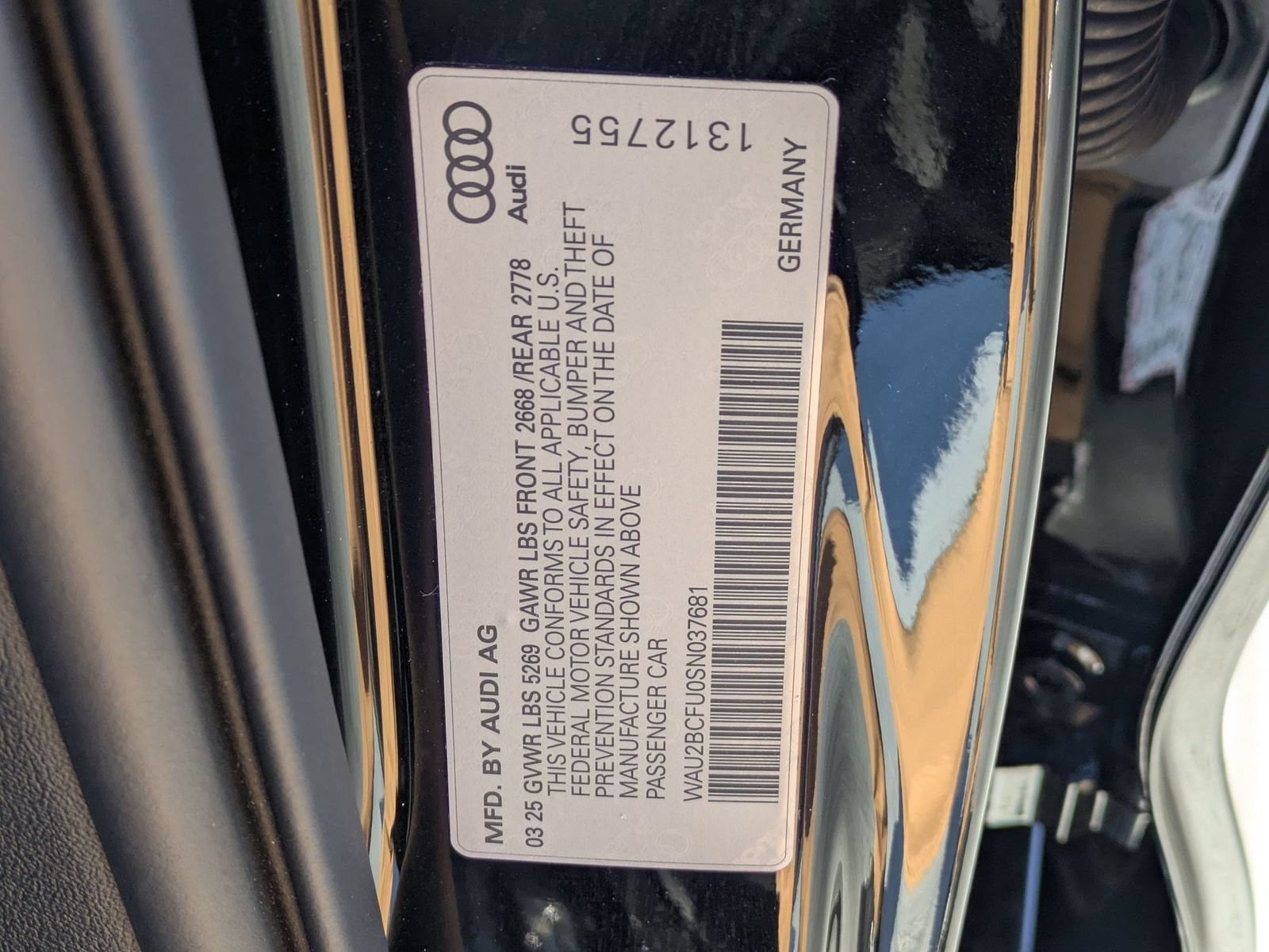 Used 2025 Audi A5 2.0T Premium w/ Premium Plus AWD/4WD image 16
