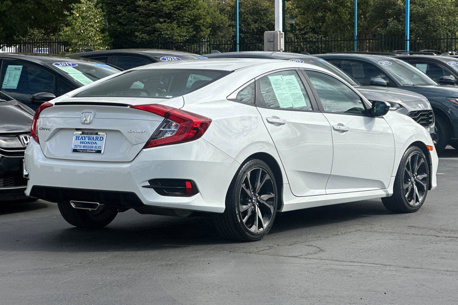 Certified 2019 Honda Civic Sport image 3