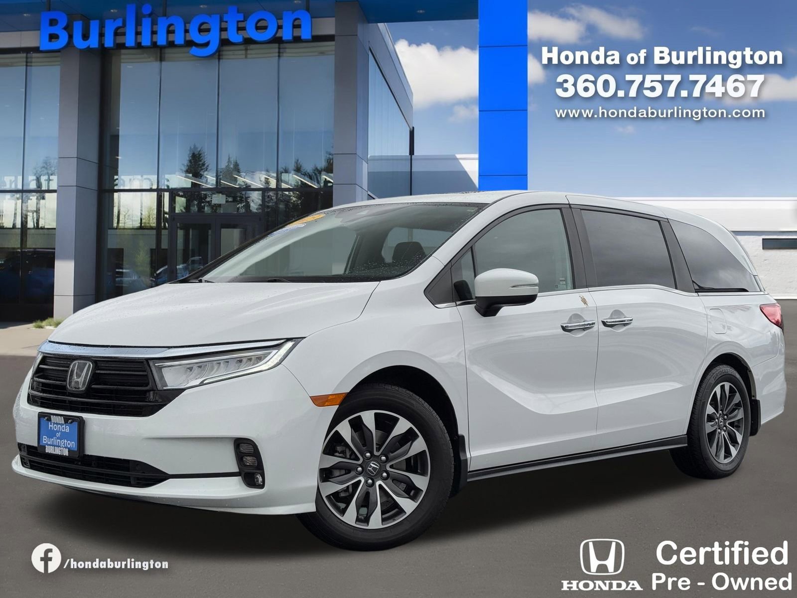 Certified 2023 Honda Odyssey EX-L